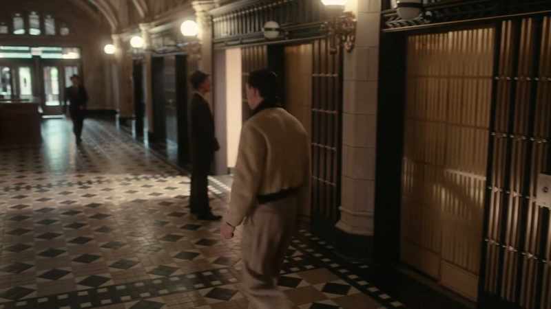 Joan: It took him to the ground floor