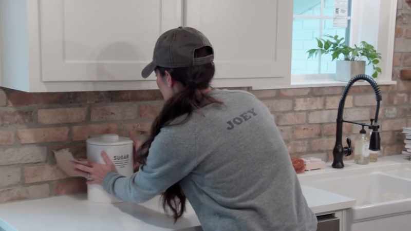 JOANNA: In this kitchen, we went back and forth a lot