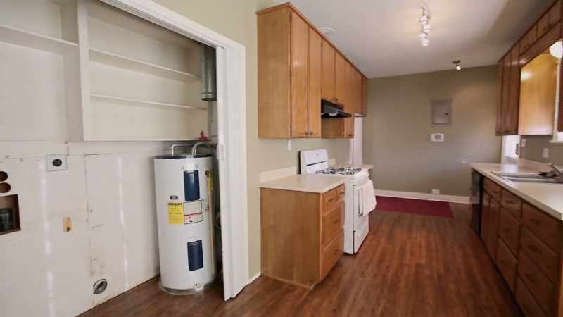 JOANNA: So Matt and Sam have a galley kitchen