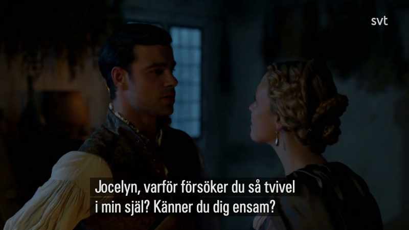 Jocelyn, why do you seek to sow doubt in my soul?
