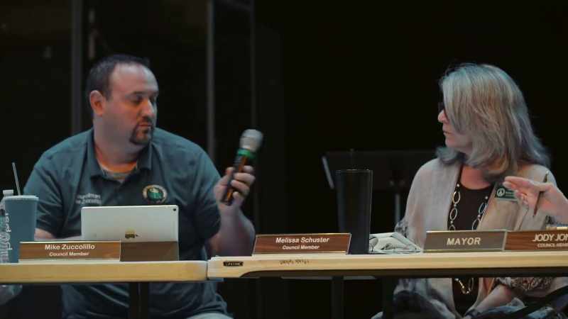 JODY: Okay. It fails.[AUDIENCE APPLAUDING]