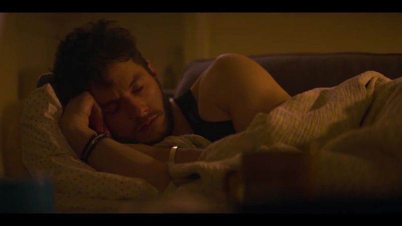 [Joe groans] -Shh! He's sleeping