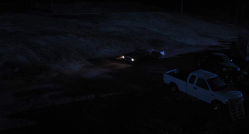 Joe pull over there