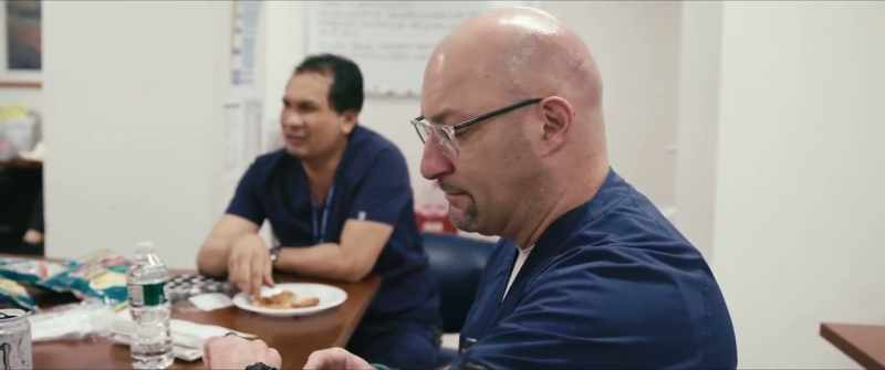 JOE: We had one intubation, and one rapid response