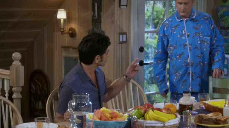 Joey's 60 years old and still wearing the same Bugs Bunny pajamas