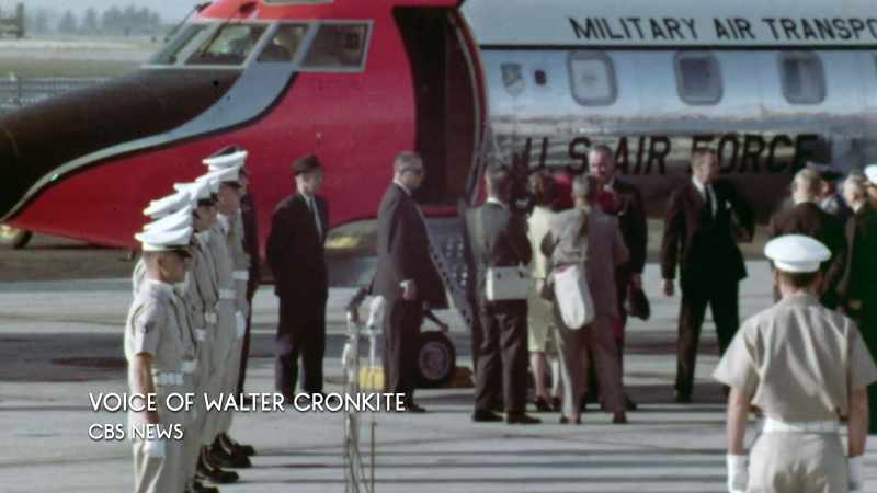 John Glenn arrived home this morning