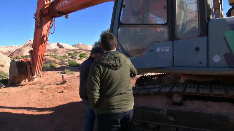 John is, but his machine is out of action