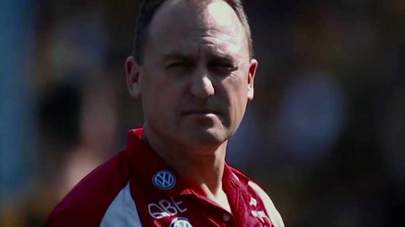 John Longmire's next to me, he's like, 