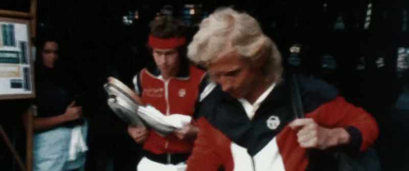 John McEnroe and Vitas Gerulaitis duel in the opening set