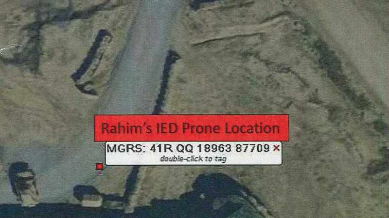 JOHN: Simply by running the names and the locations