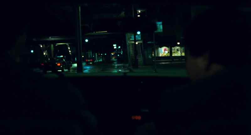 John, what's he doin'?