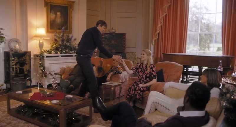 Jolly good. -[Caroline chuckles]