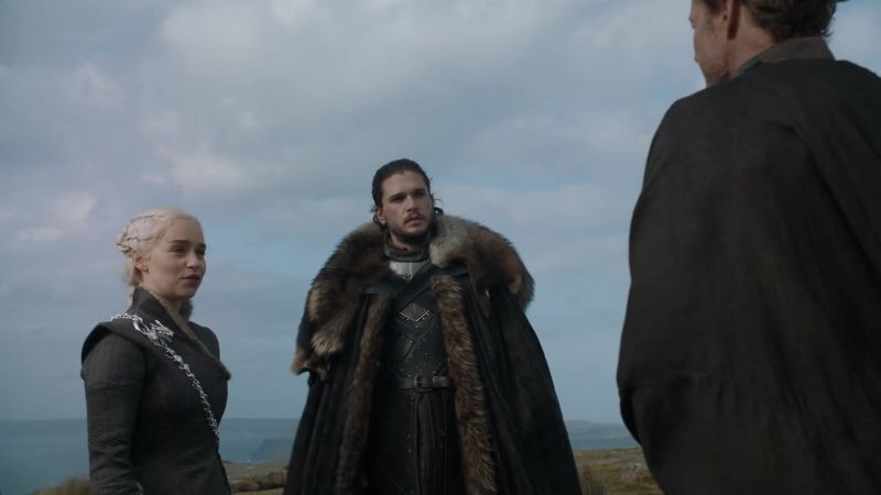 Jon Snow, this is Ser Jorah Mormont, an old friend