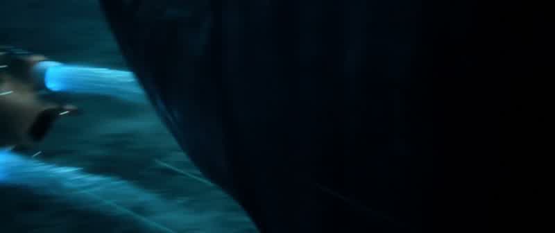 Jonas! I'm okay. I'm leading it away from the ship
