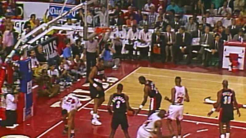 Jordan for three! Yes!
