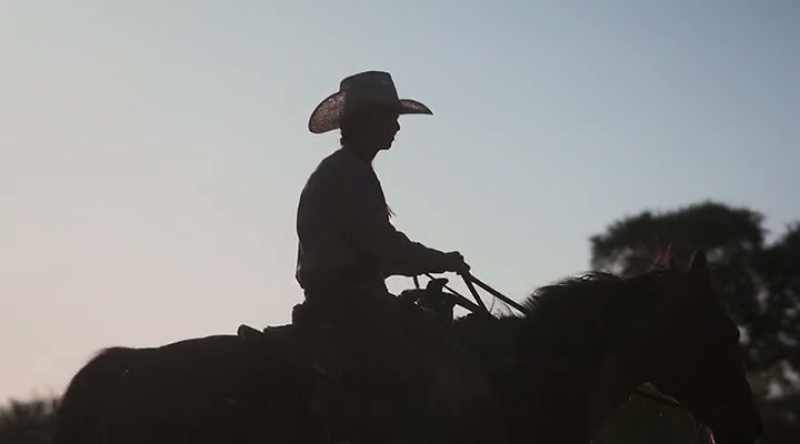 Jorden's been working real hard on her ranching