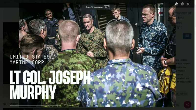 Joseph Murphy is in a wing of
