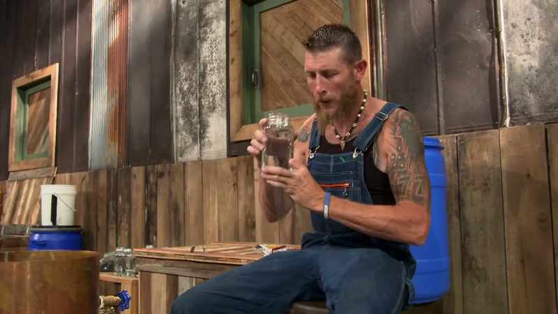 Josh, he's got one filter in there with charcoal
