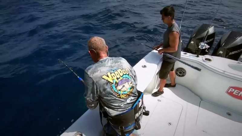 [josh] we've been fightin' this fish for two hours now