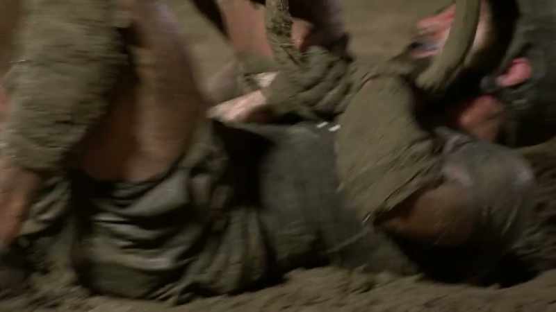 Joss was literally stepping on his face