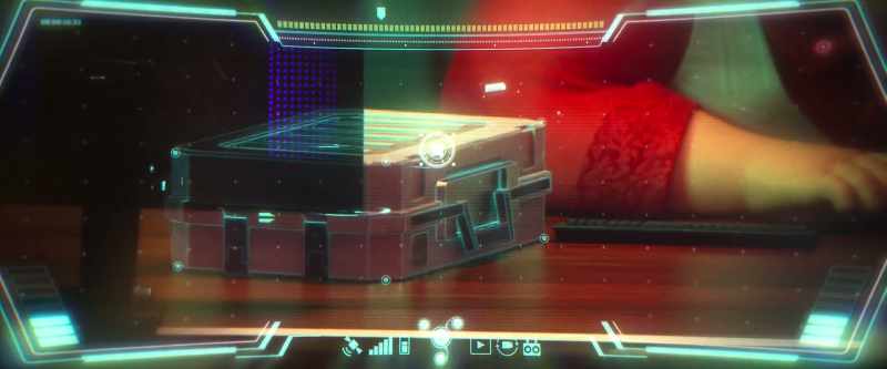 JOYLESS: There. That briefcase is your objective
