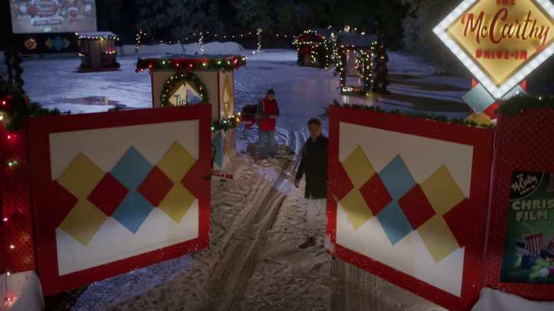 [joyous Christmas music playing]