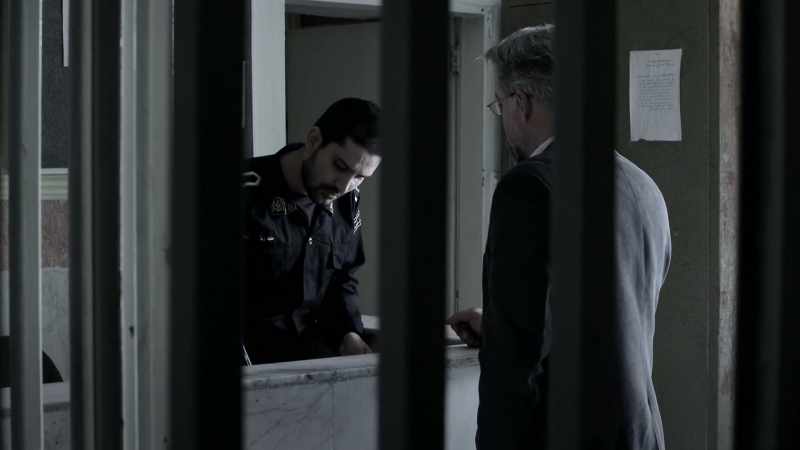 Judge Ahmadi allowed the visit. - Just a moment