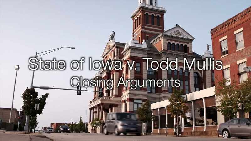 JUDGE: Okay, whenever the state is ready for closing argument