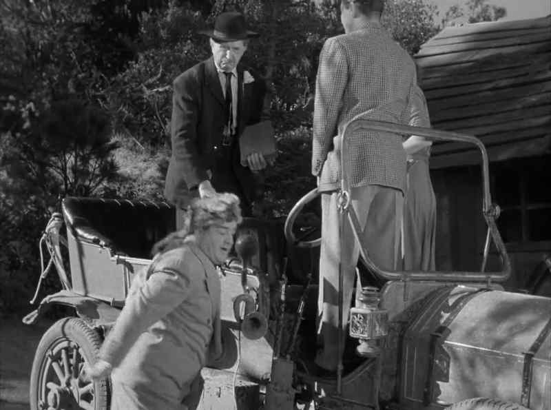 Judge, you start the marryin'. I'll start the car
