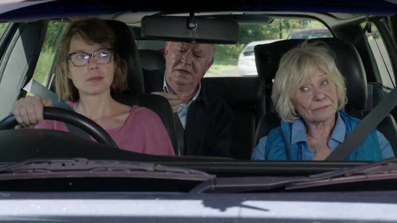 Julia, why did you let him put my hearing aid in his mouth?