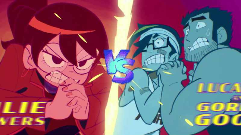 Julie Powers versus Lucas Lee and Gordon Goose