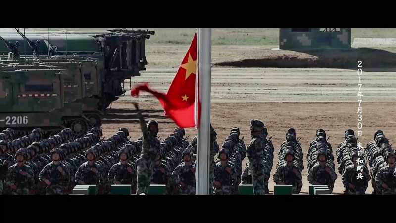 [July 30, 2017, Zhurihe parade]