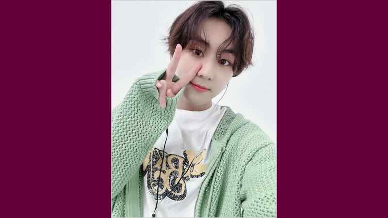 Jungwon, he tries to wear cardigans and knits and stuff
