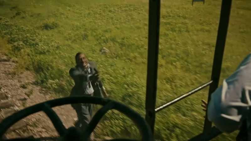 Junior: Run! Zeke: Come on!