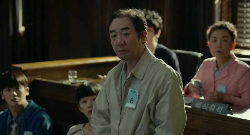 Juror 6? Please be quiet and be seated