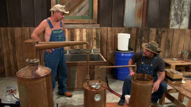 Just a few extra steps to try to make my liquor as good as I can, you know