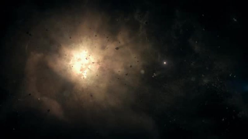 Just a few hundred million years after its birth
