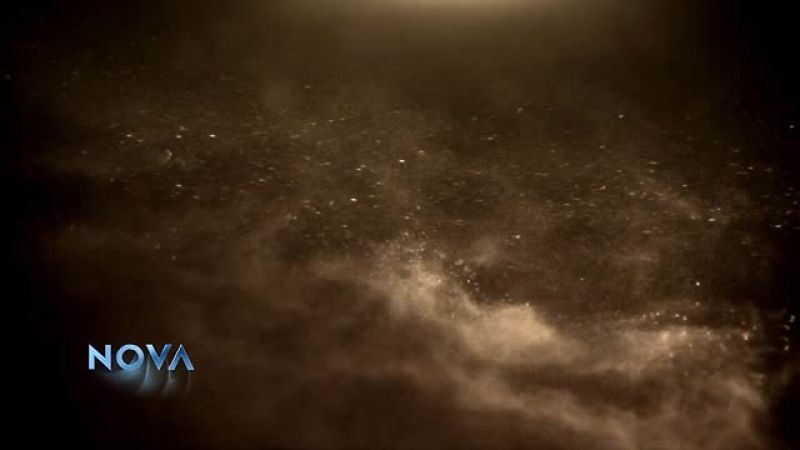 Just a vast cloud of dust and gas