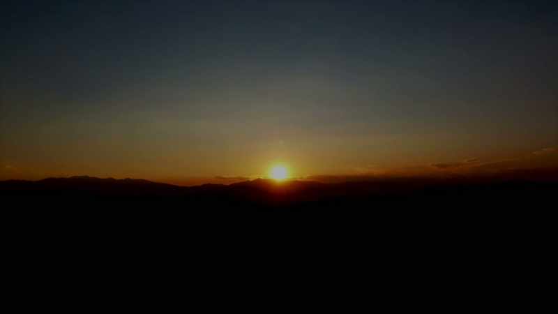Just about daybreak