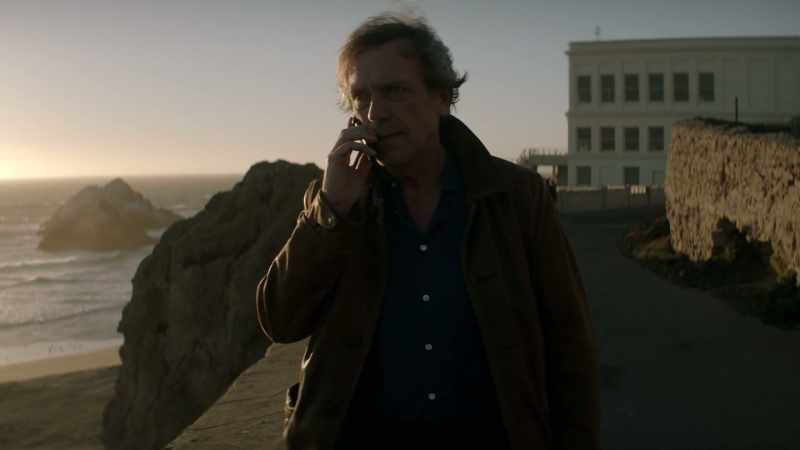 Just below the Cliff House, on the sidewalk