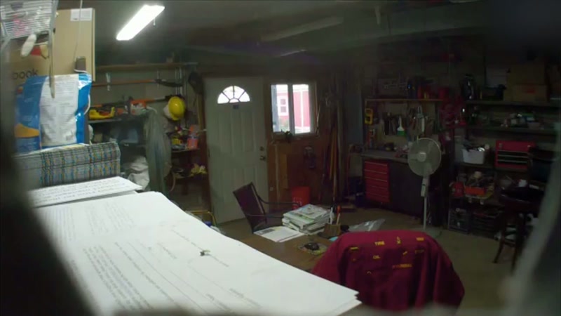 Just beyond this is the laundry room