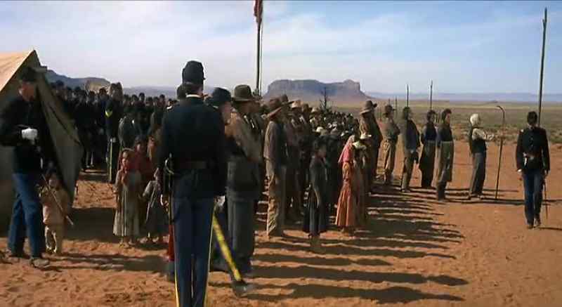 Just came in from Fort Reno, sir