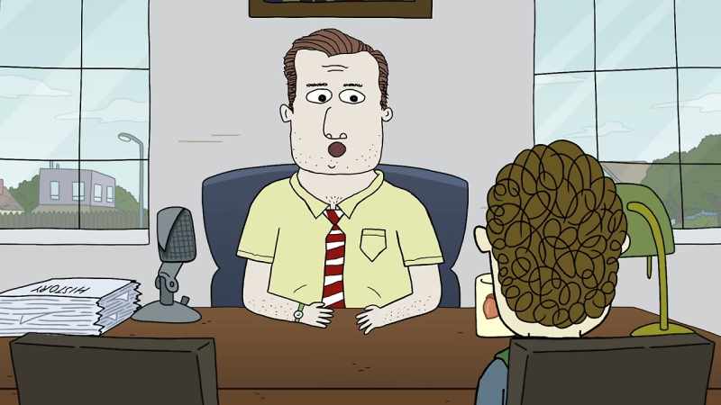 Just casually weave it in? - Casually. Something like