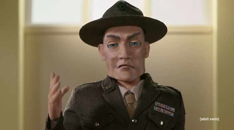Just 'cause you told me I was, so I'm a maggot, sir!