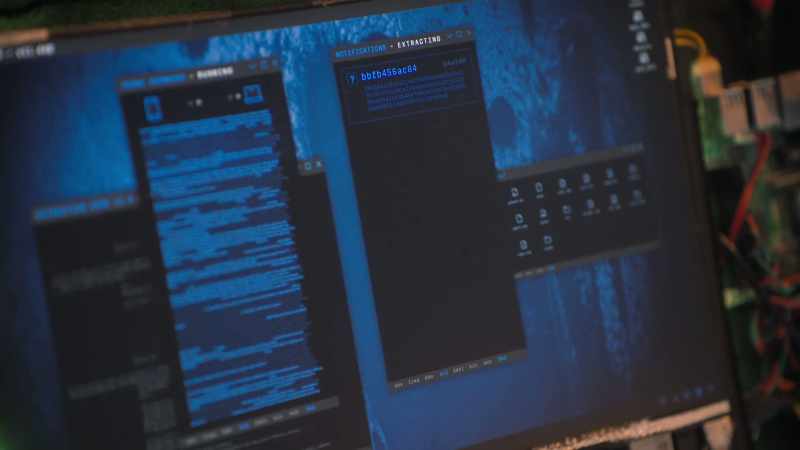 Just crack the phone, Blue. -[Sighs]