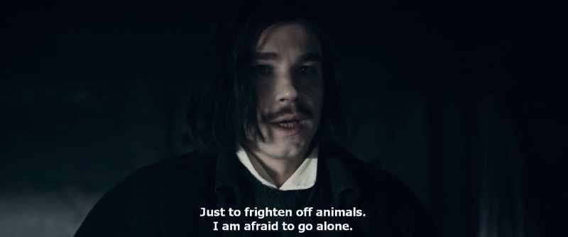 Just to frighten off animals. I am afraid to go alone
