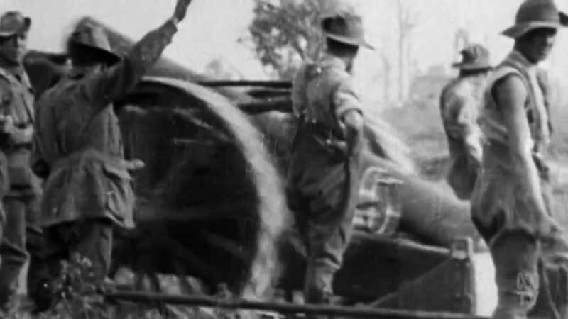 Just as his Aeroplane Clothes Hoist (ARTILLERY FIRE)