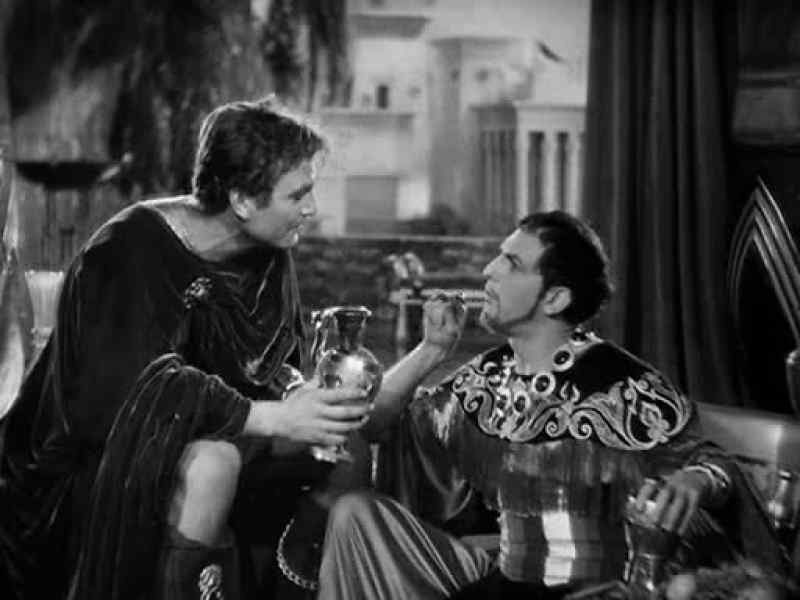 Just imagine, Cleopatra poisoning you