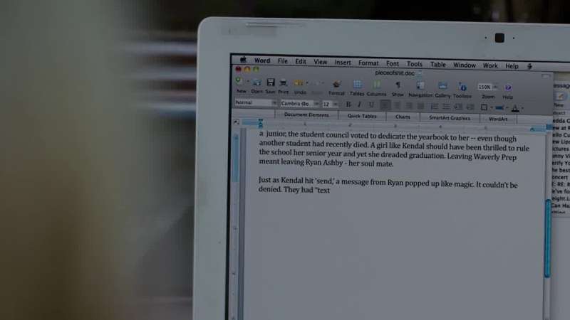 Just as Kendal hit send a message from Ryan popped up like magic