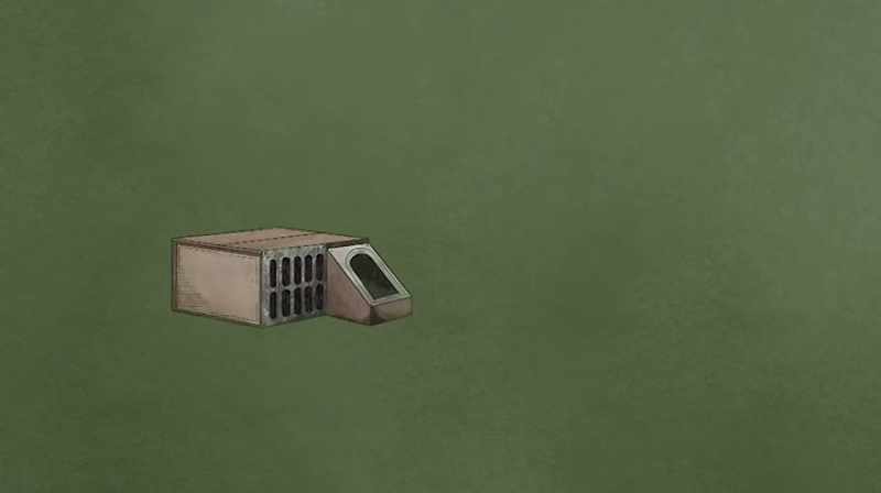 Just like a bullet, hiram's mousetrap creates a recoil